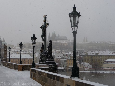 Prague Castle Winter