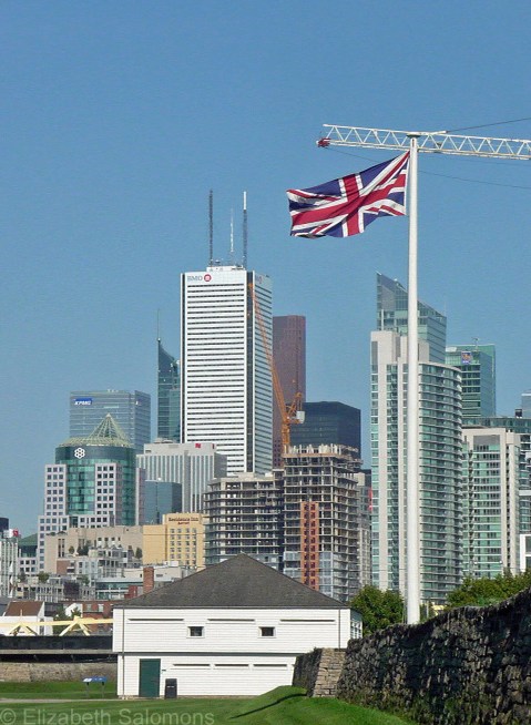 Barracks and Bank Towers