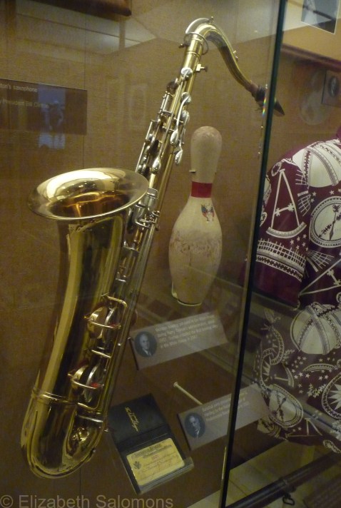 Bill Clinton's saxophone