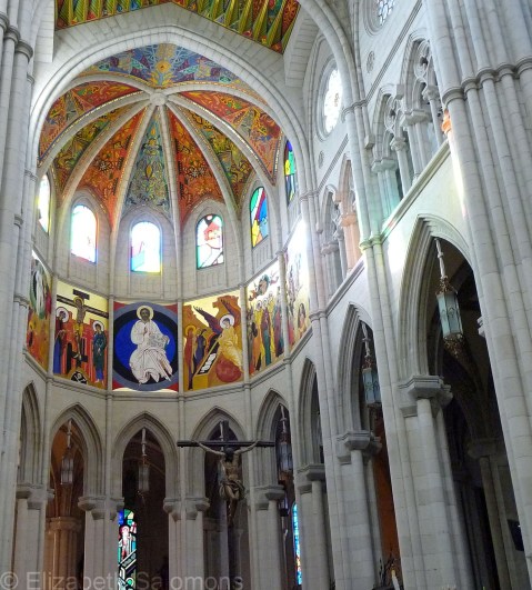 Interior, Santa María la Real de La Almudena, Madrid, November 2010