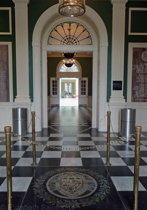 Gilman Hall Entrance Interior