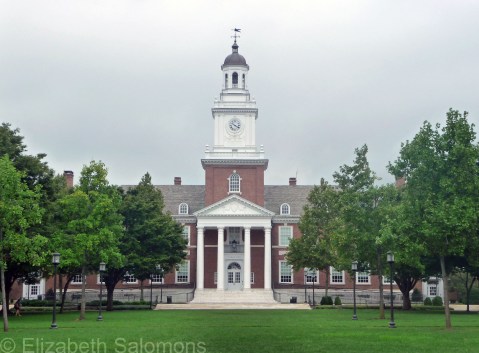Gilman Hall Entrance Exterior