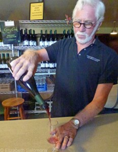 Salt Spring's Mediterranean-like climate is well suited to growing grapes.