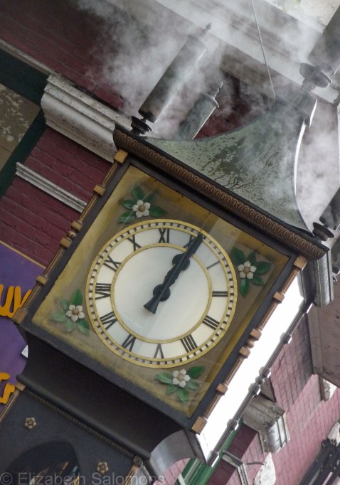 Gastown Steam Clock Close-up