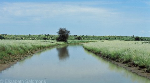 As it was the rainy season, some of the roads were completely flooded