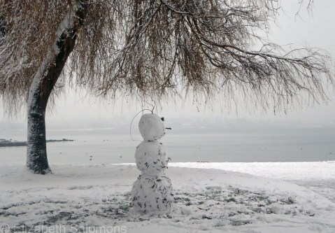 English Bay Snowman